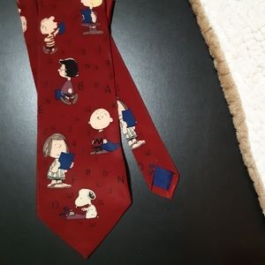 Vintage 1958 Peanuts Snoopy Tie